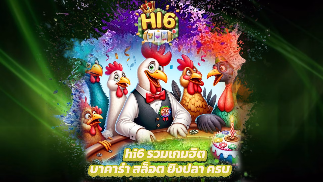Read more about the article hi6 รวมเกมฮิต บาคาร่า สล็อต ยิงปลา ครบ